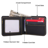 Customized Men Wallet & Rudraksha Rakhi