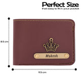 Personalized Men Wallet & Rudraksha Rakhi