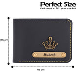 Customized Men Wallet & Rudraksha Rakhi