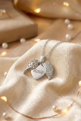 Personalized Heart Pendant Necklace