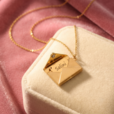 Personalized Love Letter Pendant Necklace