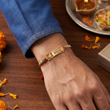 Traditional Rakhi For Raksha Bandhan With Customized Name