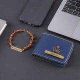 Customized Wallet & Rudraksha Rakhi
