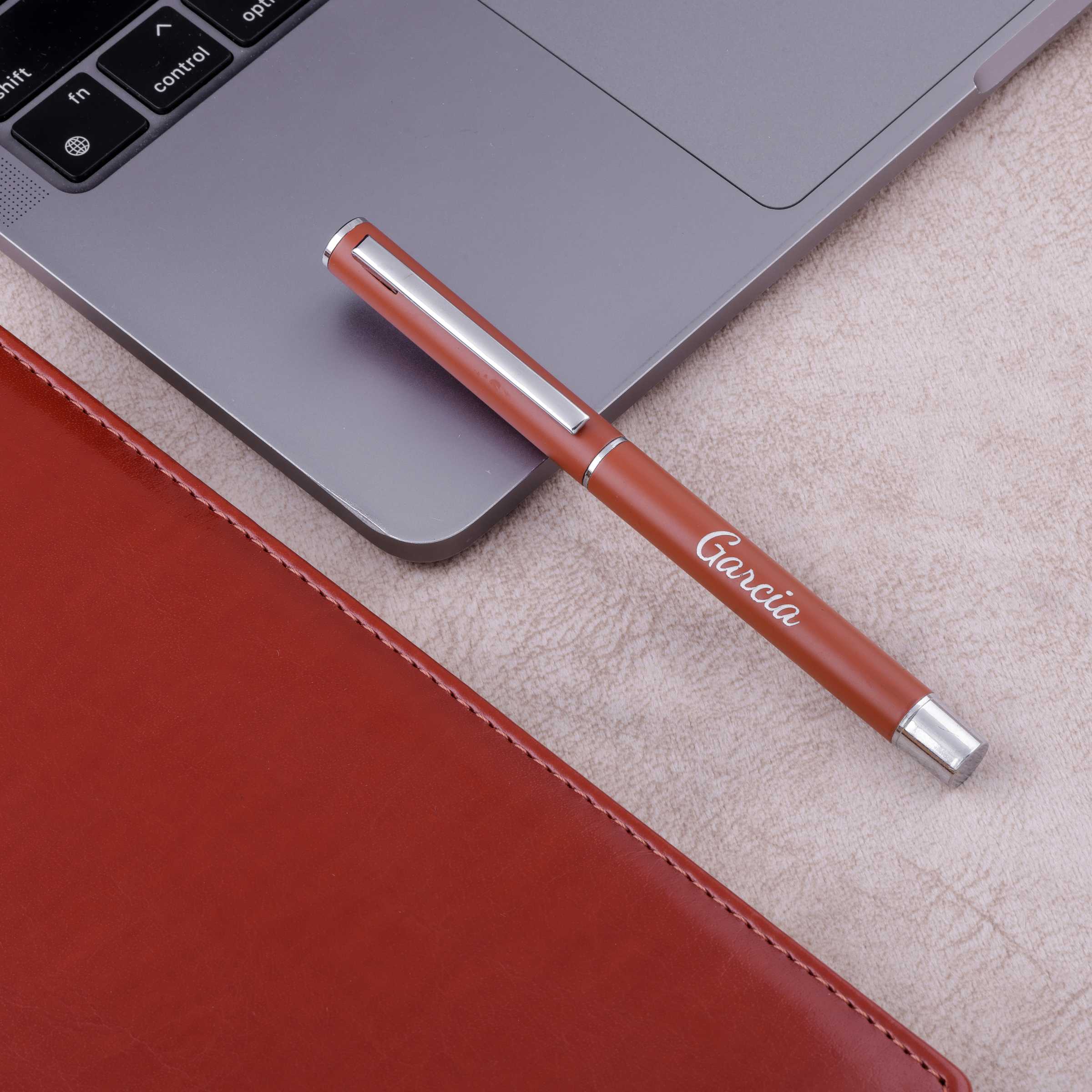 Customized Matte Brown Pen