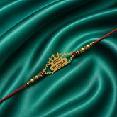Elegant Red Thread Rakhi