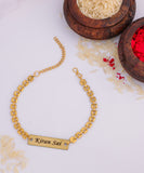Customized Rakhi With Lock Chain