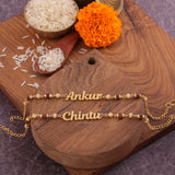 Custom Name Rakhi Combo R3