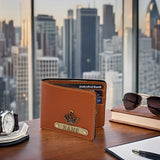 Customized Single Wallet | Tan Colour