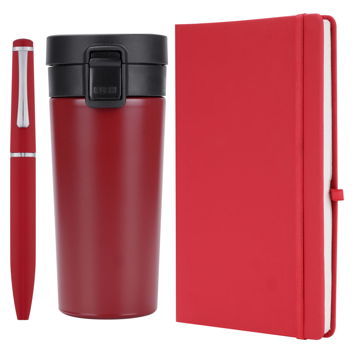 Personalized Office Essentials Gift Set - RED