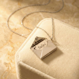 Personalized Love Letter Pendant Necklace