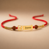 Traditional Rakhi For Raksha Bandhan With Customized Name