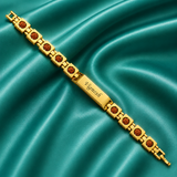 Beautiful Rakhi with Rudraksha Belt.