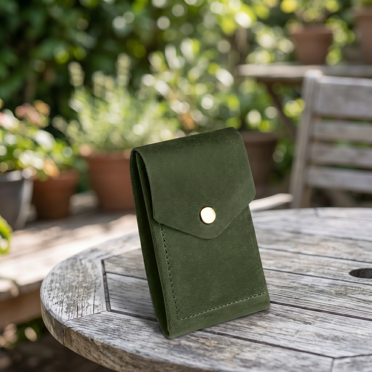 Givitas Flip Genuine Leather Wallet