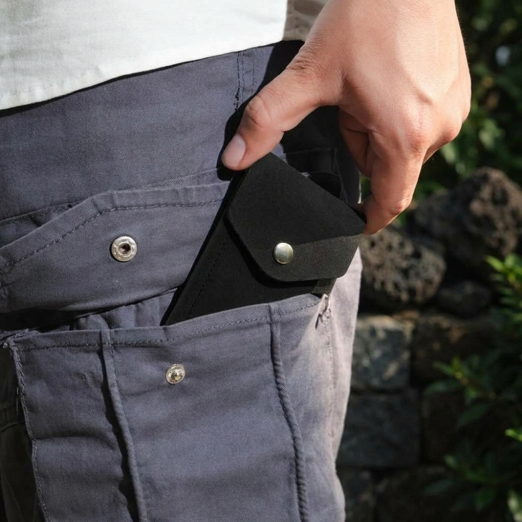 Givitas Flip Genuine Leather Wallet