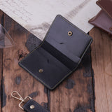 Elegant and Practical Faux Leather Customized Card Holder | Black