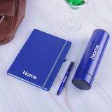 Personalized Office Essentials Gift Set Blue