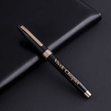 Black And Gold Finish Personalized Pen