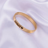 Personalized Cuff Bracelet | Gold