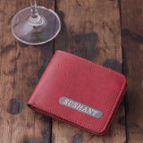 Personalized Charming Red Wallet