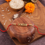 Traditional Rakhi For Rakshabandhan With Customized Name