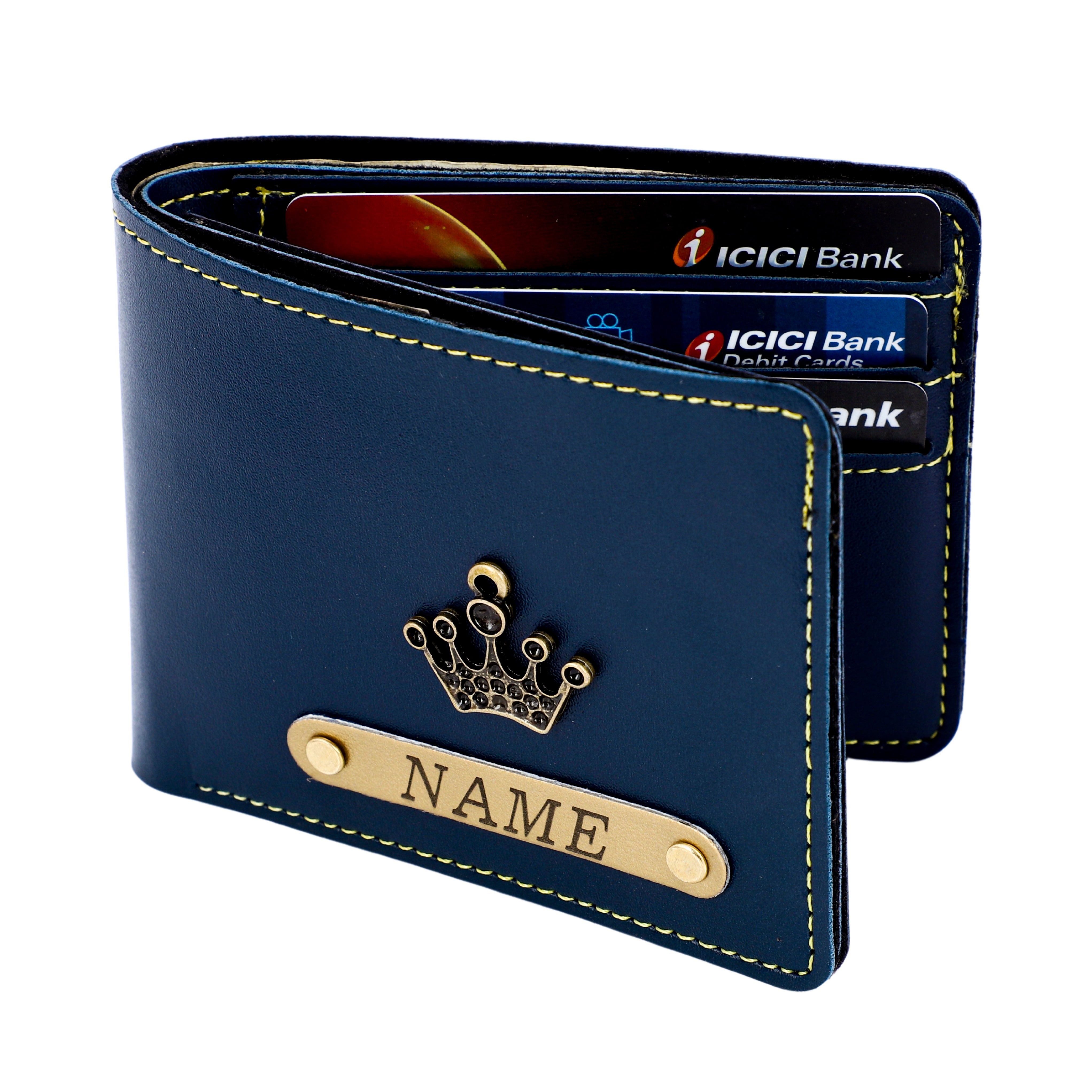 Premium Quality Wallet For Men With Name And Charm