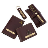 Personalized 4 Piece Combo For Men | Brown Color