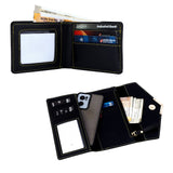 Premium Quality Customized Wallet Combo For Couple | Black Color