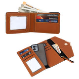 Premium Quality Customized Wallet Combo For Couple | Tan Color